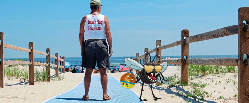 Jersey Shore Beach Tags
