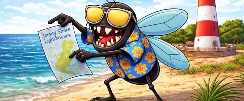 Lighthouse Adventures Made Easier With Flies on the Beach